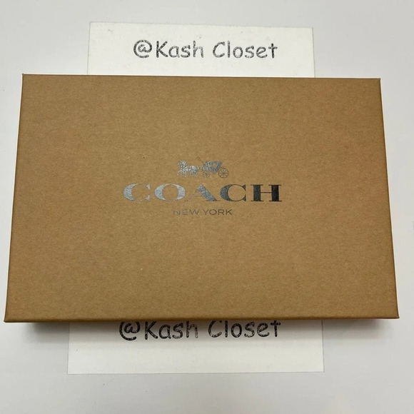 Coach Mens Wallet Set 3 In 1 Boxed Gift Set In Signature Canvas - Picture 9 of 9